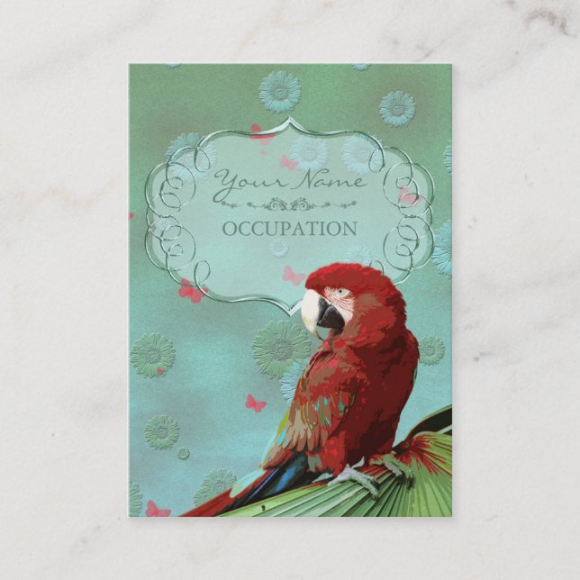 PARROT ~ Tarjeta de presentación (Anverso)