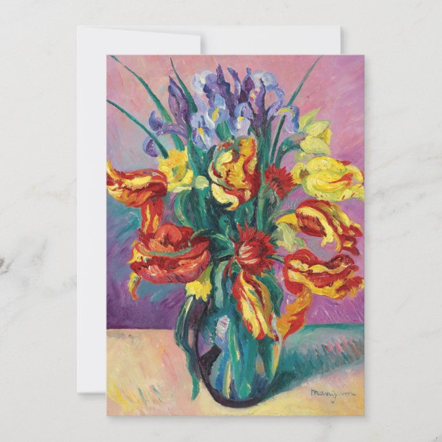 Parrot Tulips | Henri Manguin (Anverso)