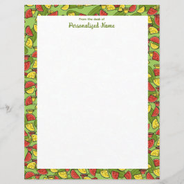 Parte de la hoja de papel sin bordes del marco de