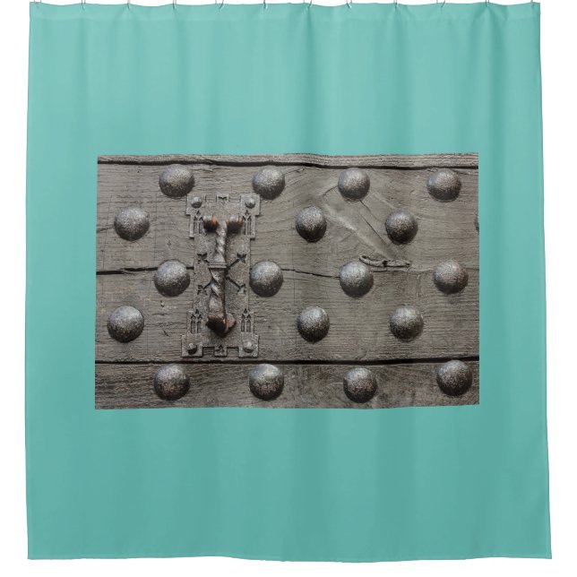 PARTE DE LA PUERTA DE UNA CORTINA DE DUCHA DE CAST (Anverso)