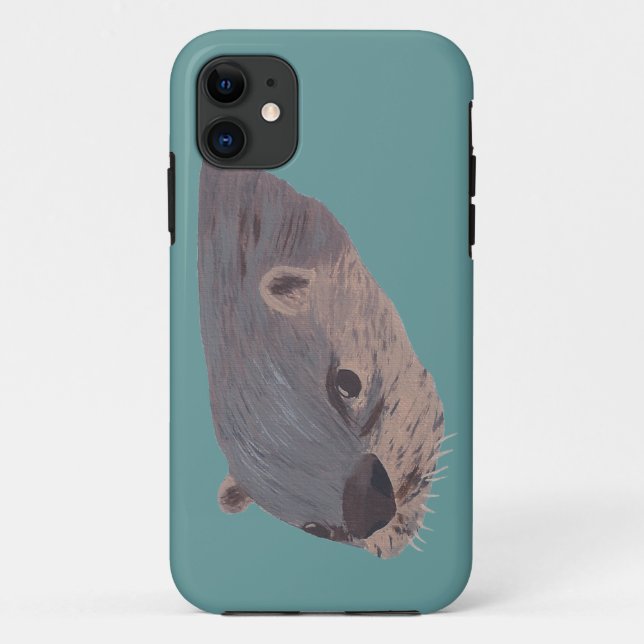 Parte delantera de los Fundas Otter Swimming iPhon (Reverso)