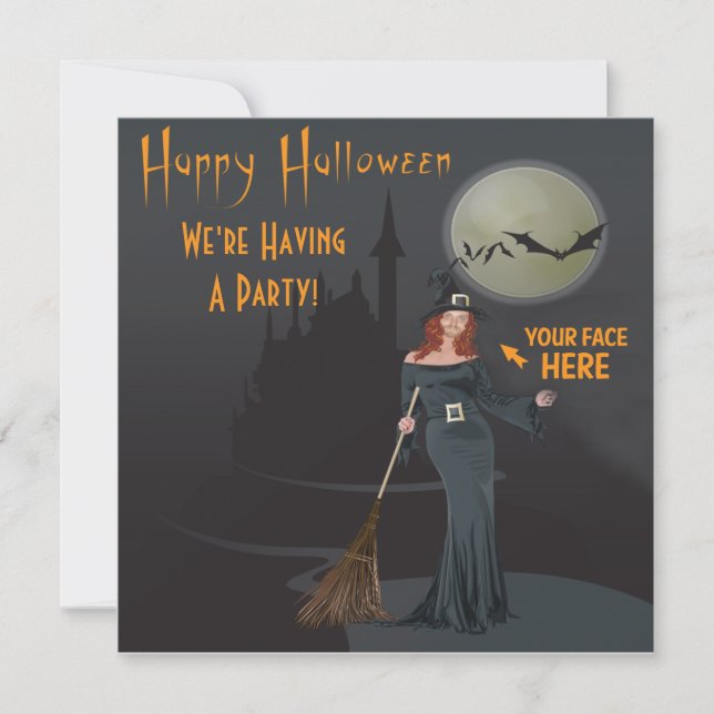 PARTE MOVIBLE de la invitación de la foto de (Anverso)