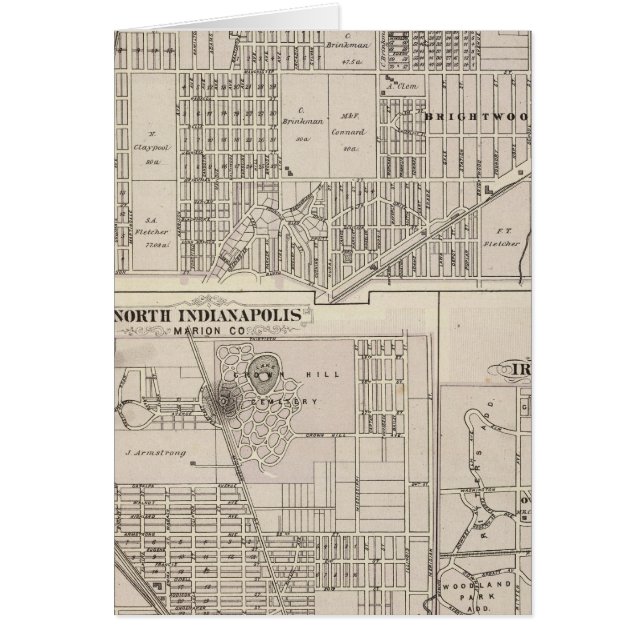 Parte nororiental de Indianápolis (Frente)