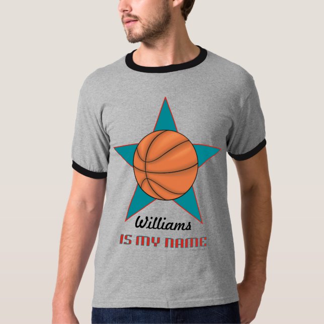 Parte posterior personalizada de la camiseta del (Anverso)