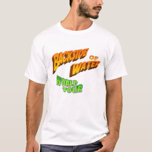 Parte trasera de la camiseta del agua (ninguna