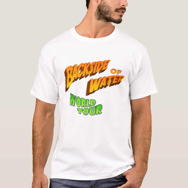Parte trasera de la camiseta del agua (ninguna (Anverso)