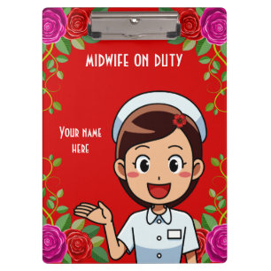 Partera En El Portapapeles Personalizado Del Deber