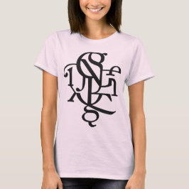 Partes de una camiseta de carácter