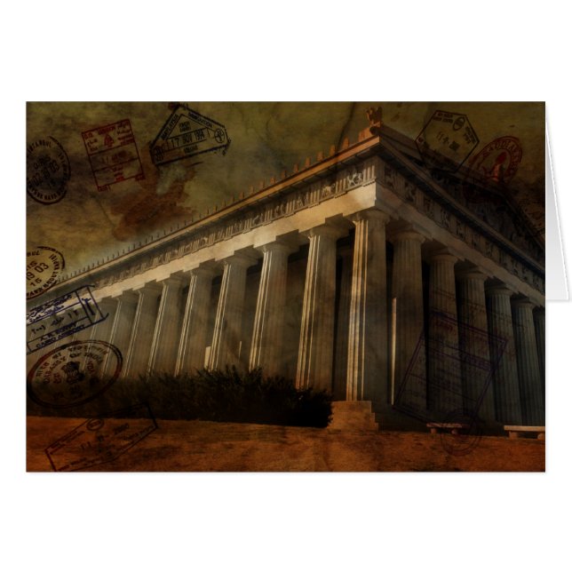 Parthenon, templo de Athena (Anverso (Horizontal))