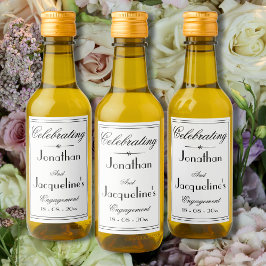 Partida de compromiso Favorecer nombres Elegante B