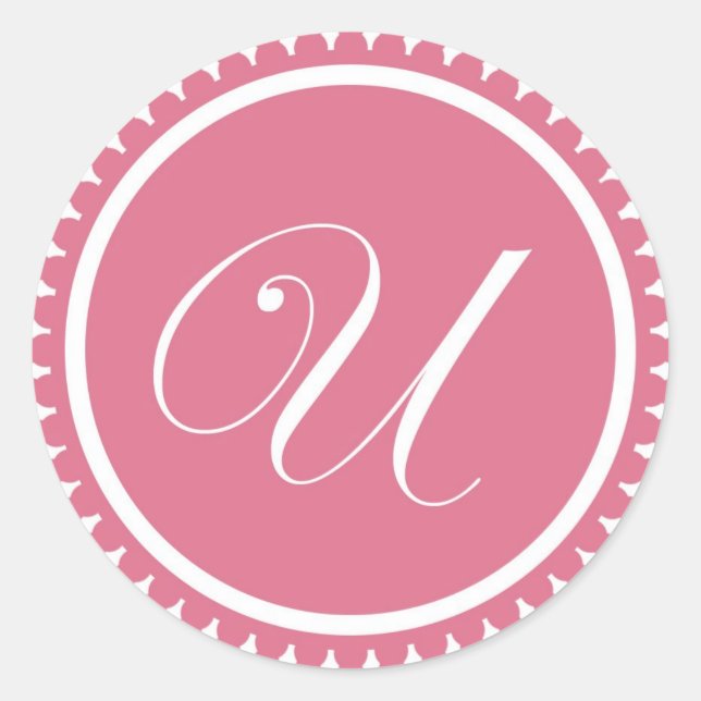 Partida inicial de sello monograma rosa de la prin (Anverso)