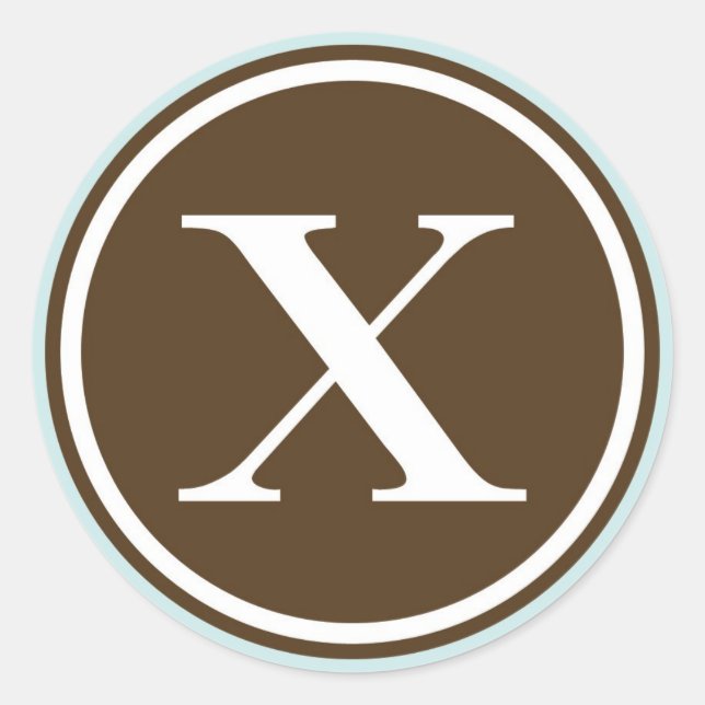 Partida inicial del sello de la letra del círculo  (Anverso)