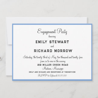 Partido de compromiso o invitación de ducha elegan