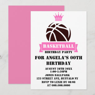 Partido de cumpleaños del baloncesto rosa de la pr