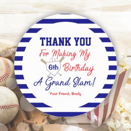 Partido de Cumpleaños del Béisbol, Pegatina de Ron