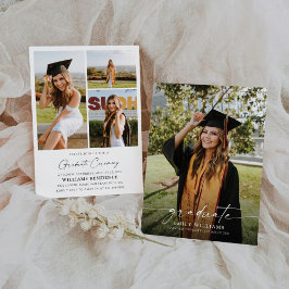 Partido de Graduación Mínima con Invitación Foto