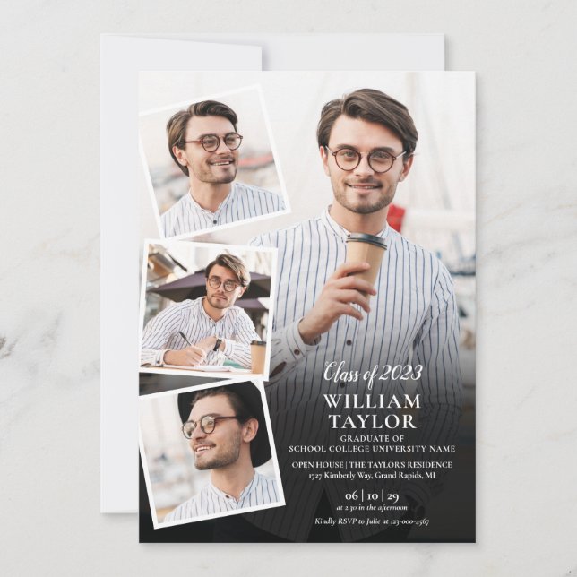 Partido de Graduación Moderna 5 Invitación a Colla (Anverso)