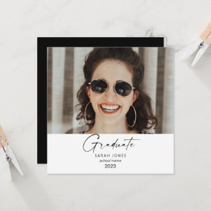 Partido de Graduación Negra de Dos Collages de fot