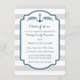 Partido de Graduación personalizado Invitación Tir