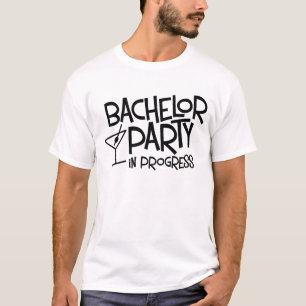 Partido del bachiller en progreso camiseta básica