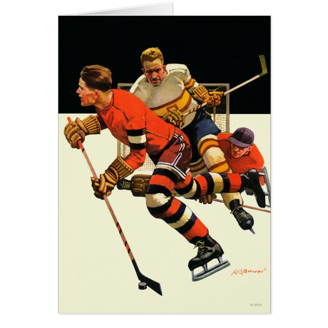 Partido del hockey sobre hielo (Frente)