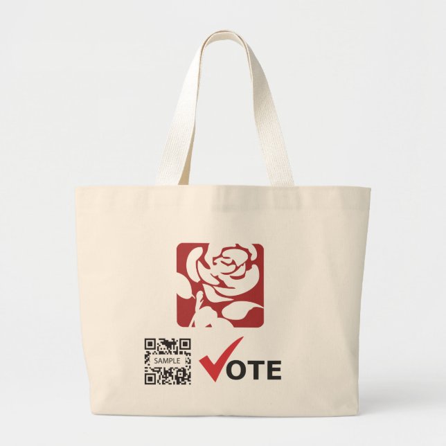 Partido laborista de la plantilla del bolso (Frente)