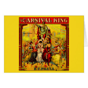 partitura de 1915 El Rey del Carnaval
