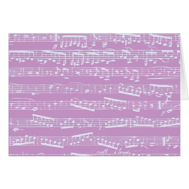 Partitura rosada (Anverso (Horizontal))