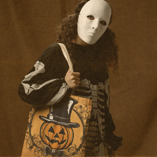 Party Time! Bolsa de la Toalla de Calabaza Hallowe