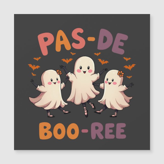 Pas de boo-ree Spooky Halloween Ballet Danza Fanta (Anverso)