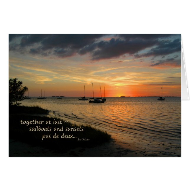 "Pas de deux" ~ Crystal Beach, Florida (Anverso (Horizontal))