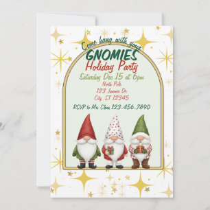 Pasa las fiestas con tus Gnomies Invitación a la f