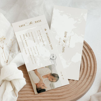 Pasado de abordaje Guardar la invitación de fecha