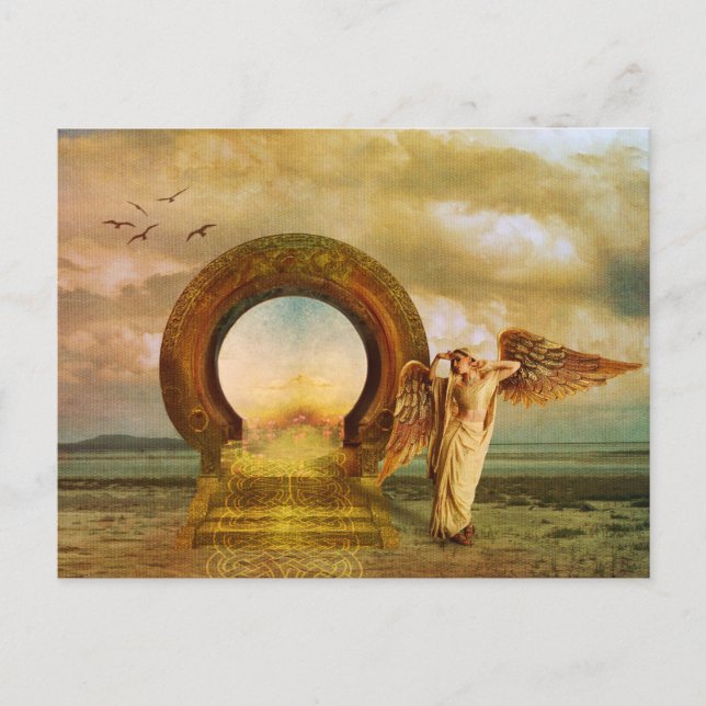 Pasaje a la tarjeta postal de India (Anverso)