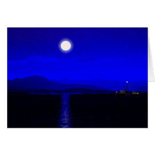 Pasaje con luz de la luna