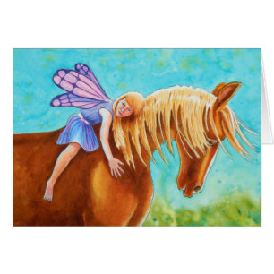 Pasajero de hadas, caballo