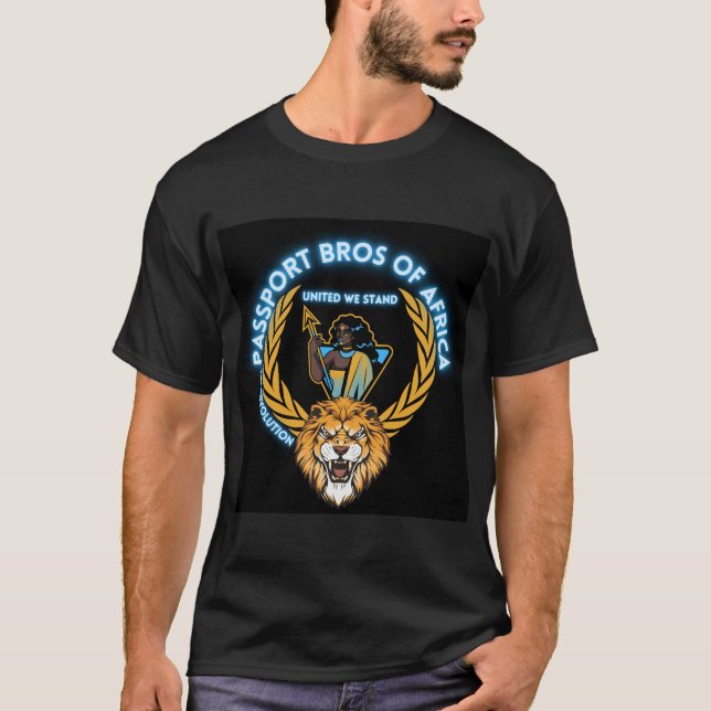 Pasaporte de camisetas de África (Anverso)