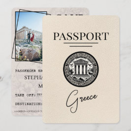 Pasaporte de marfil - Grecia - Salven la tarjeta d