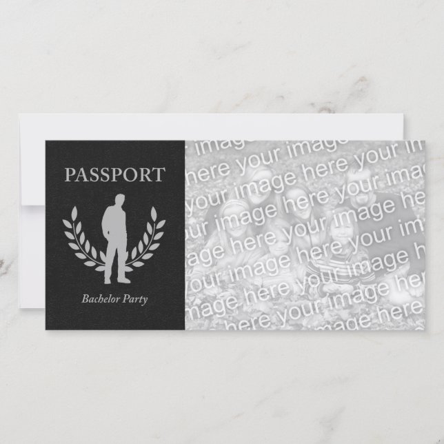 pasaporte para la despedida de soltero (Anverso)