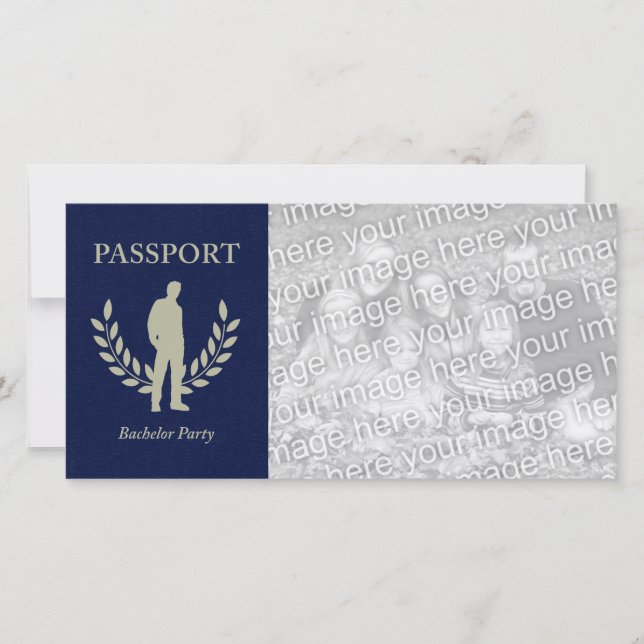 pasaporte para la despedida de soltero (Anverso)