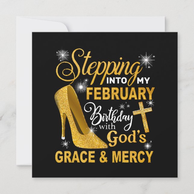 Pasar A Mi Cumpleaños De Febrero Con Gracia De Los (Anverso)