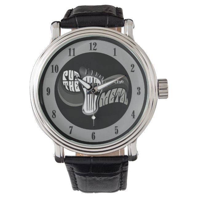 Pasar Al Reloj De Bolsillo Metalizado (Anverso)