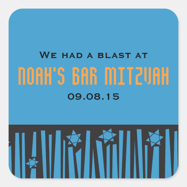 Pasar al sello del Pegatina del bar Stars Bat Mitz (Anverso)