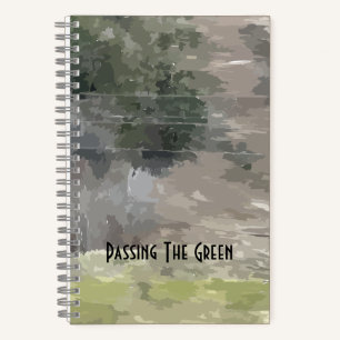 Pasar El Cuaderno De Espiral Verde