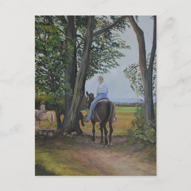 Pasar por la postal de arte original (Anverso)