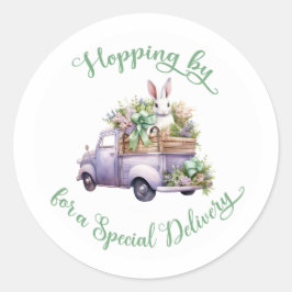 Pasar por un Sello para sobres de entrega especial