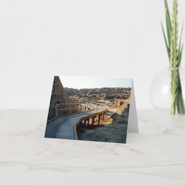 Pasarela del Parque Nacional Badlands (Anverso)