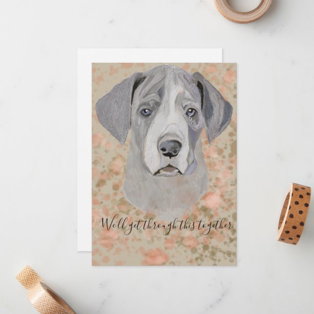 Pasaremos por esta tarjeta de nota plana conjunta (Anverso/Reverso In Situ)