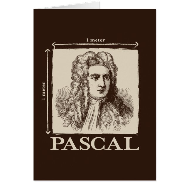 Pascal = 1 neutonio por chiste de la matemáticas (Frente)