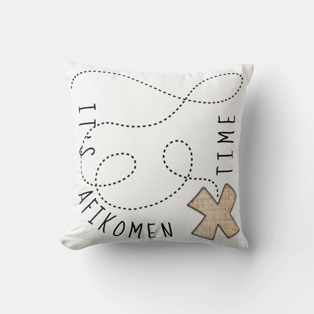 Pascua 16" x almohada de 16" Es tiempo de abismo (Anverso)